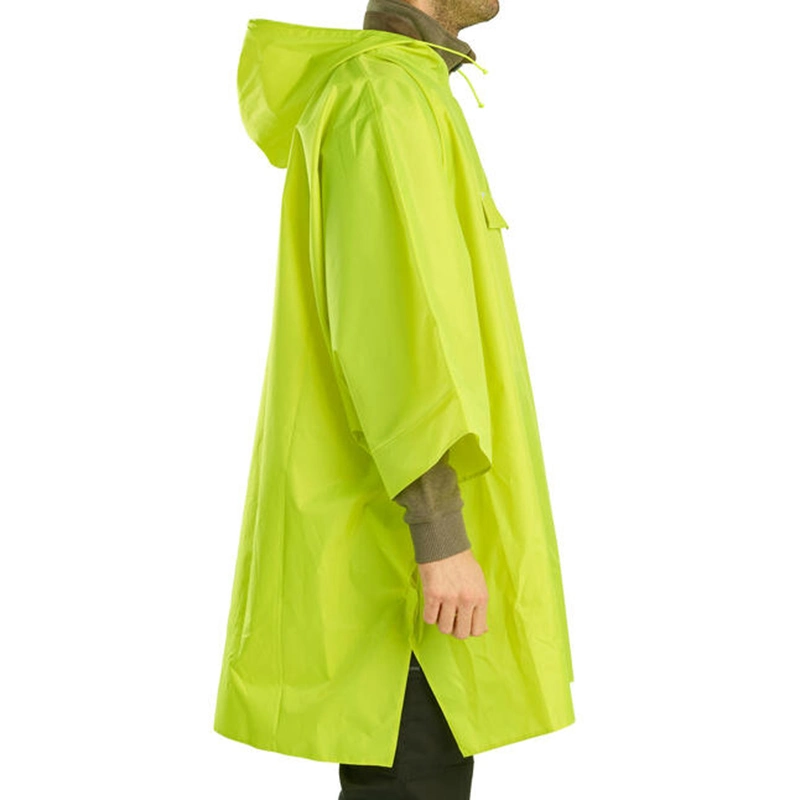 Waterproof Breathable Poncho Rain Ponchos for Women and Men with Drawstring Hood for Adults